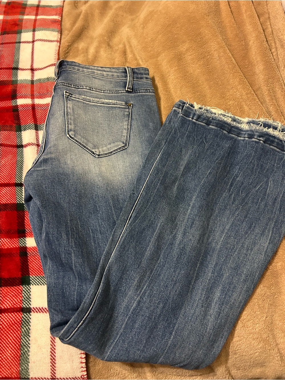 Petra ripped flare bell bottom type jeans